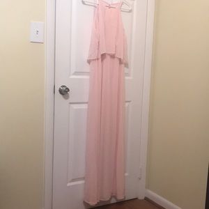 David’s Bridal bridesmaid long dress